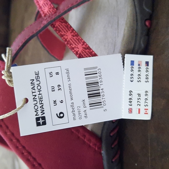 Mountain Warehouse Marbella Womens Sandals  Size 8 - Picture 5 of 5